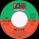 The J. Geils Band – Give It To Me / Hold Your Loving 45lik Plak - Görsel 3