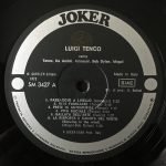Luigi Tenco – Canta Tenco, De Andrè, Jannacci, Bob Dylan LP Plak - Görsel 2