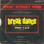 West Street Mob – Break Dance (Electric Boogie) Part 1 & 2 45lik Plak - Görsel 2