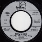 Gary Moore – Over The Hills And Far Away 45lik Plak - Görsel 3