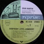 Dean Martin – Everybody Loves Somebody LP Plak - Görsel 3