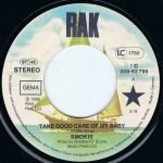Smokie – Take Good Care Of My Baby 45lik Plak - Görsel 2