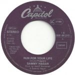Sammy Hagar – Run For Your Life 45lik Plak - Görsel 3