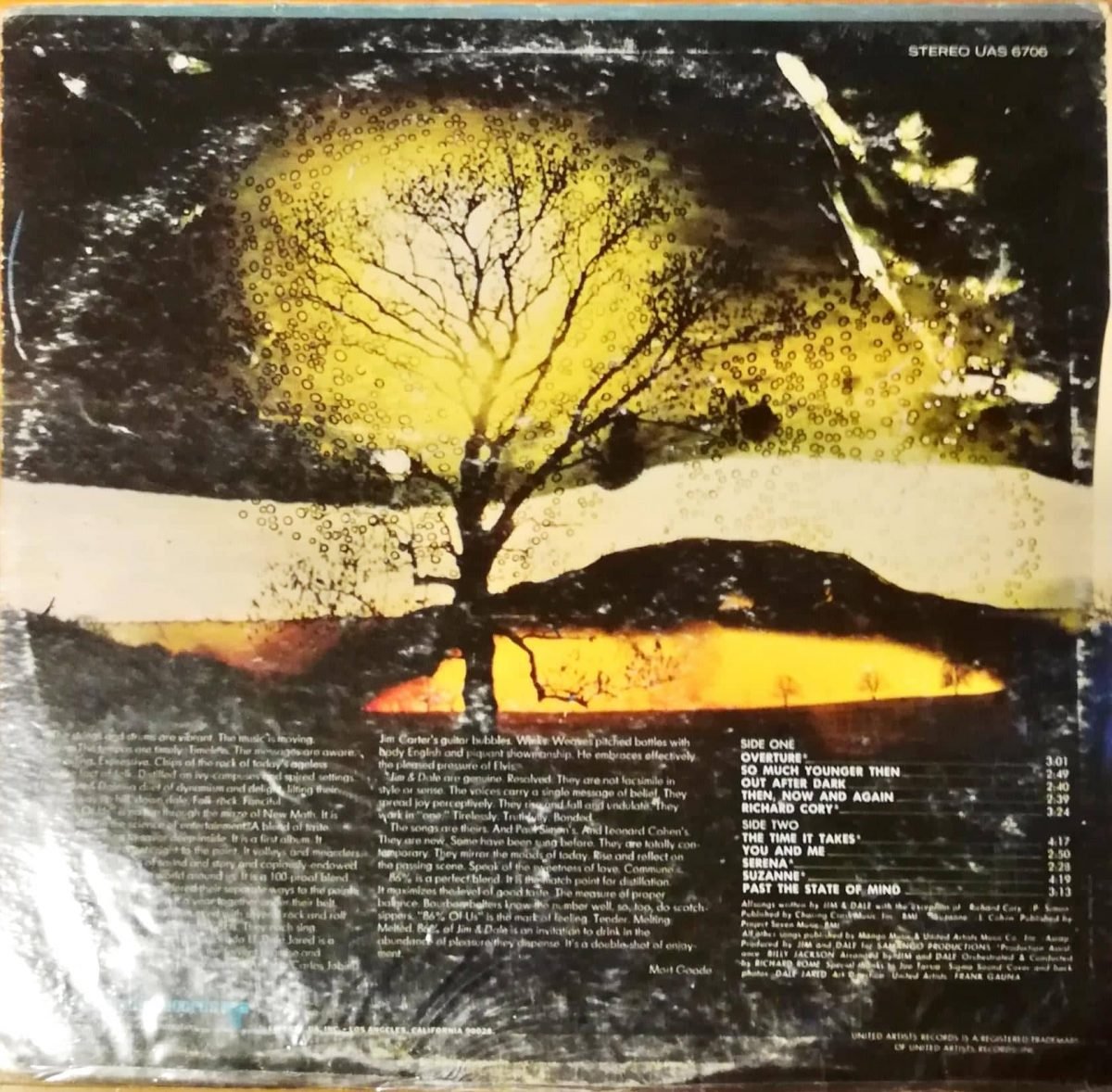 Jim & Dale – 86% Of Us LP Plak - Görsel 3