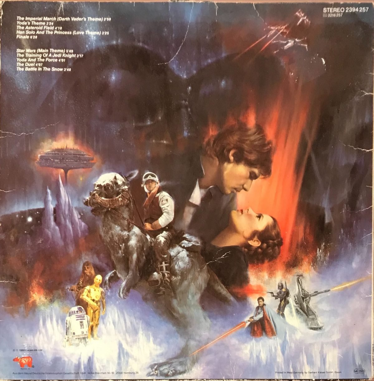 John Williams – Star Wars: The Empire Strikes Back (The Original Soundtrack From The Motion Picture) LP Plak - Görsel 2