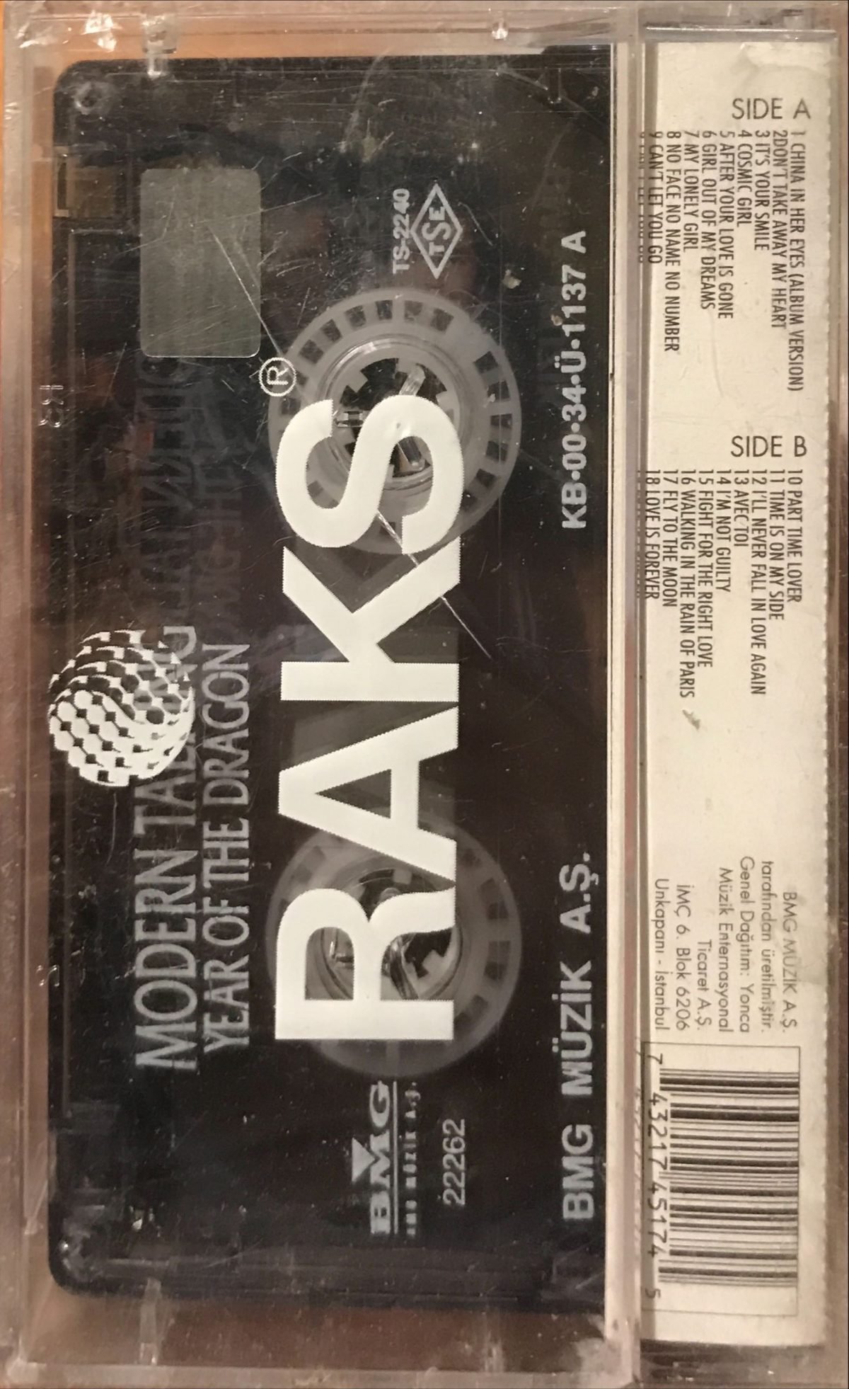 Modern Talking – 2000 - Year Of The Dragon Kaset Sıfır - Görsel 2