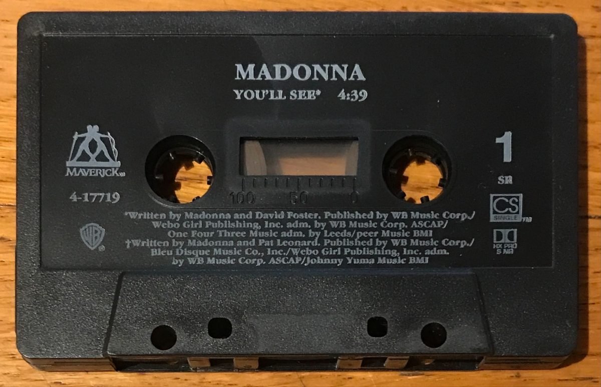 Madonna ‎– You'll See Kaset Slipcase - Görsel 3