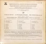 A Musical Anthology Of The Orient – Turkey II LP Plak - Görsel 4