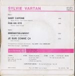 Sylvie Vartan – Baby Capone 45lik Plak - Görsel 2