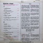 Edith Piaf – De L'Accordeoniste A Milord Vol. 1 LP Plak - Görsel 3