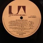 Fats Domino – 20 Greatest Hits LP Plak - Görsel 3