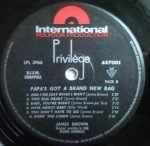 James Brown – Papa's Got A Brand New Bag LP Plak - Görsel 4