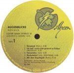Novalis – Augenblicke LP Plak - Görsel 3