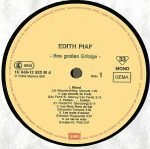 Edith Piaf LP Plak - Görsel 2
