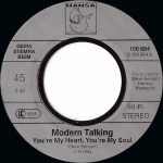 Modern Talking – You're My Heart, You're My Soul 45lik Plak - Görsel 2