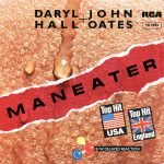 Daryl Hall & John Oates – Maneater 45lik Plak