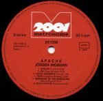 Jörgen Ingmann – Apache LP Plak - Görsel 3