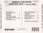 The Mama's And The Papa's – Greatest Hits - Live In 1982 CD - Görsel 2