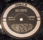 King Crimson – Starless And Bible Black LP Plak - Görsel 3