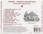 America – History - America's Greatest Hits CD - Görsel 3
