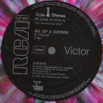 Sensus – All Of A Sudden 12'' Maxi Single Renkli Plak - Görsel 3