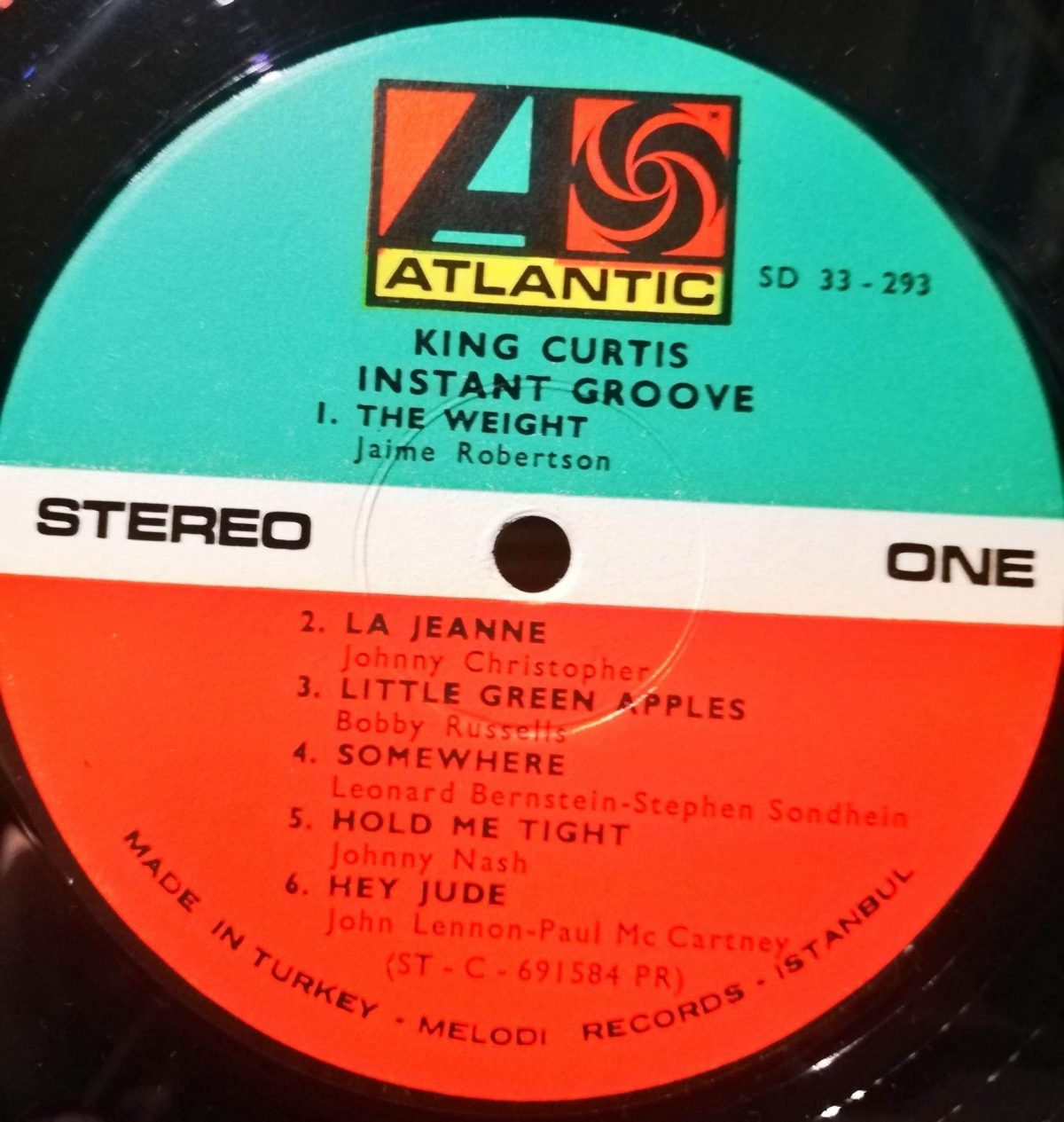 King Curtis – Instant Groove LP Plak - Görsel 3