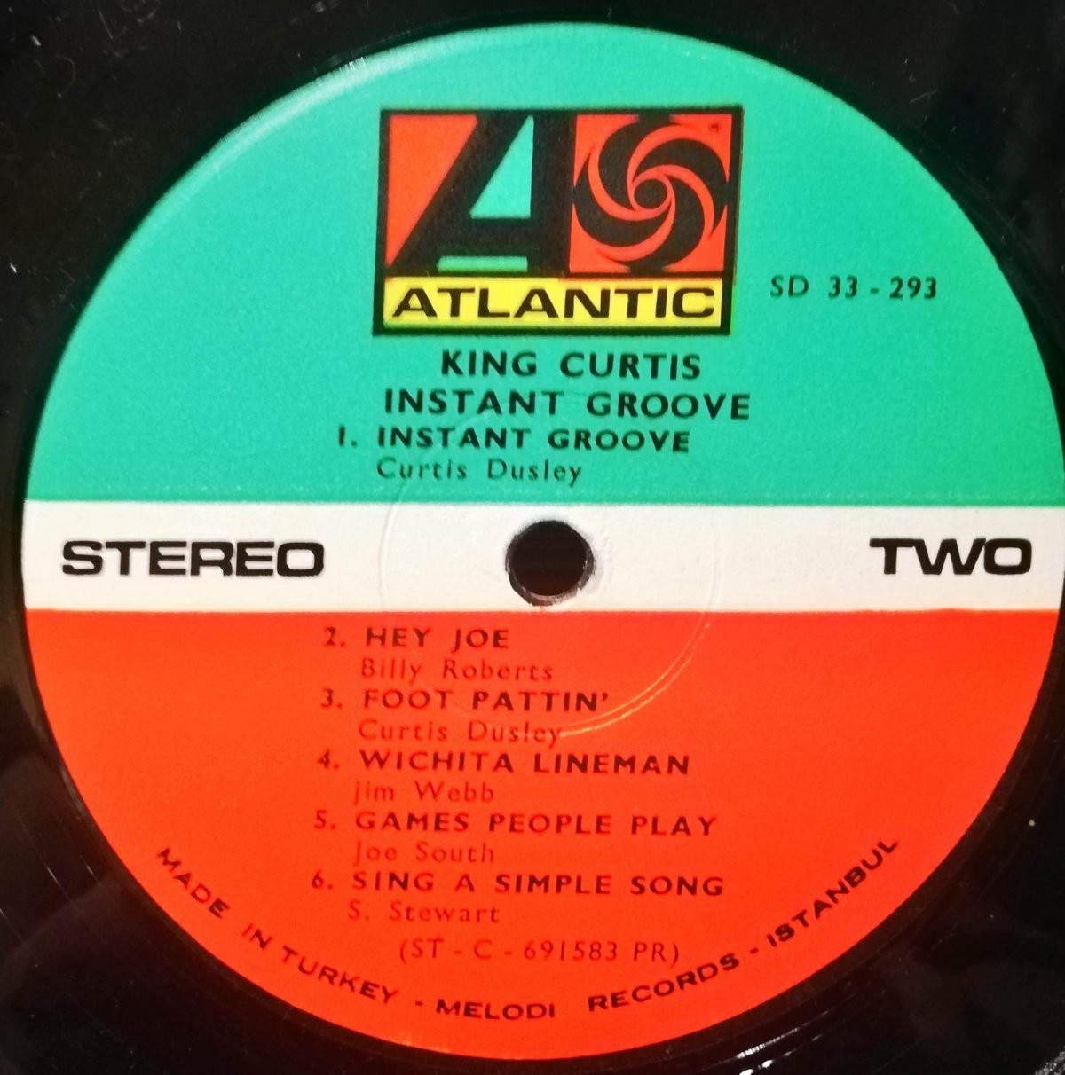 King Curtis – Instant Groove LP Plak - Görsel 2