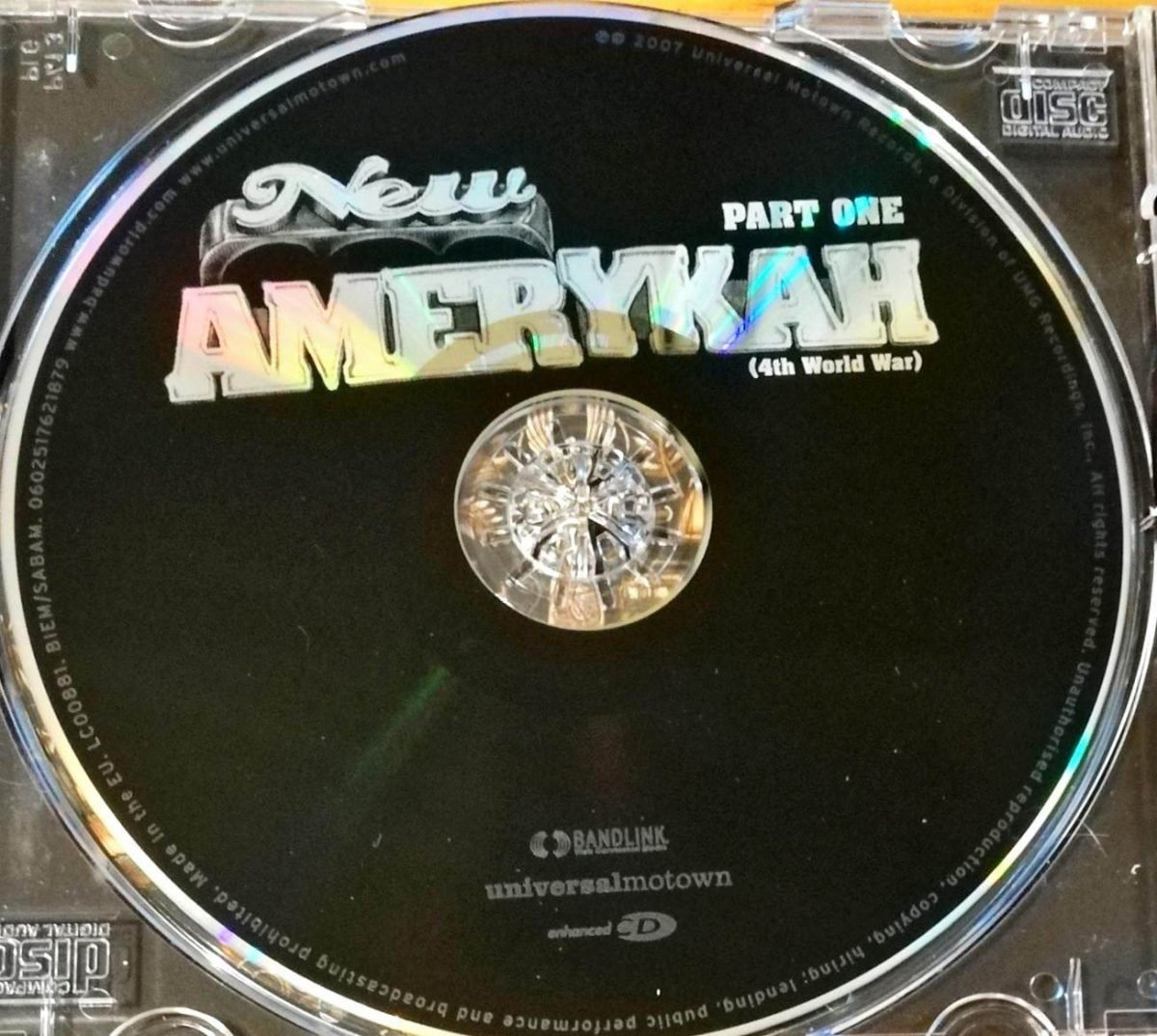Erykah Badu – New Amerykah Part One (4th World War) CD - Görsel 2
