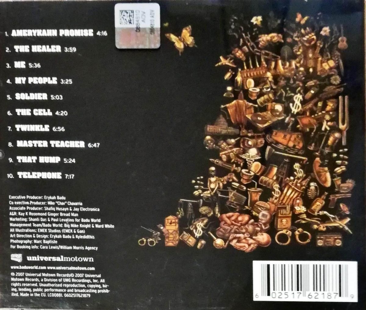 Erykah Badu – New Amerykah Part One (4th World War) CD - Görsel 3