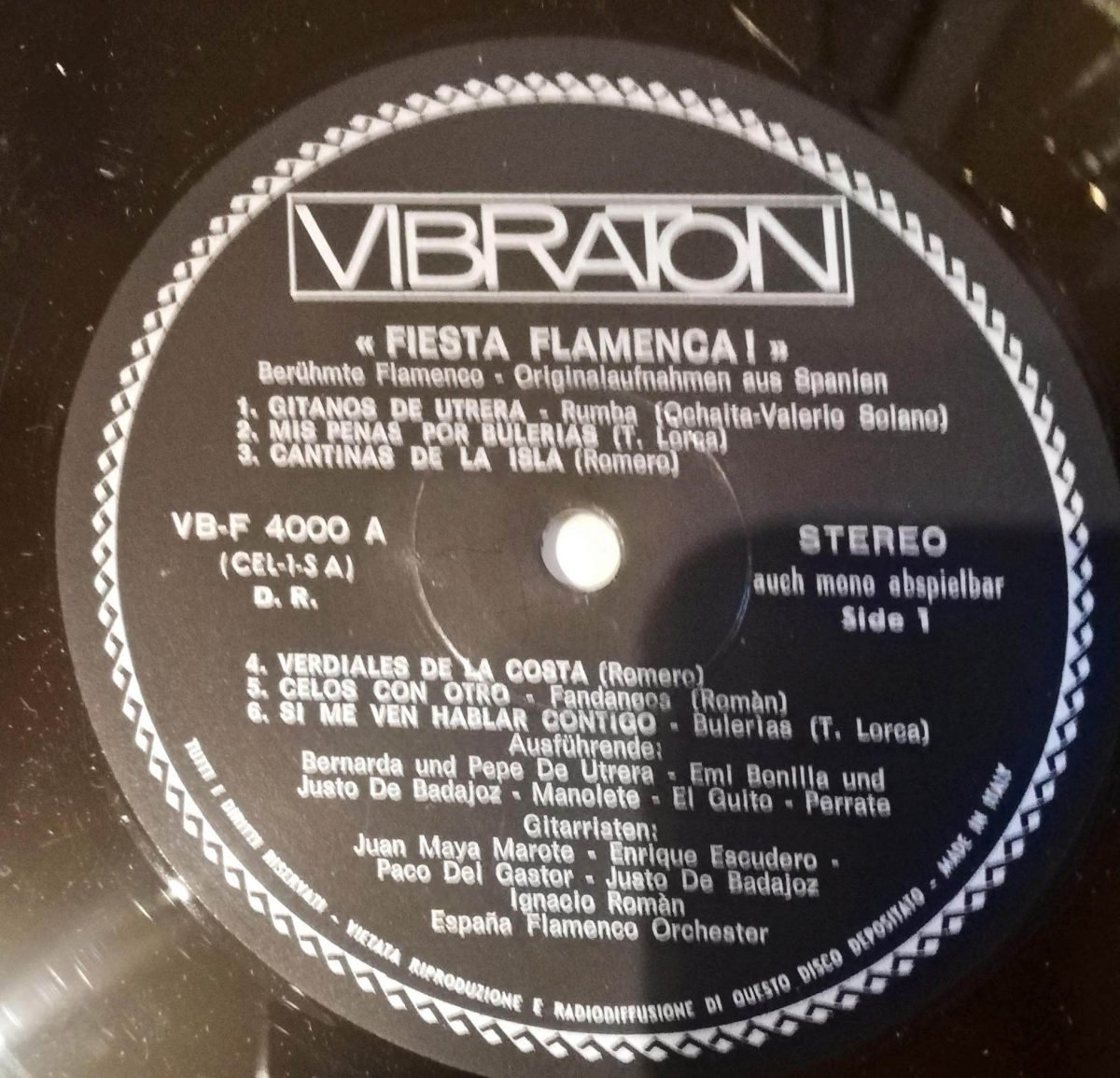 «!Fiesta Flamenca!» LP Plak - Görsel 3
