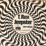 T. Rex – Jeepster 45lik Plak