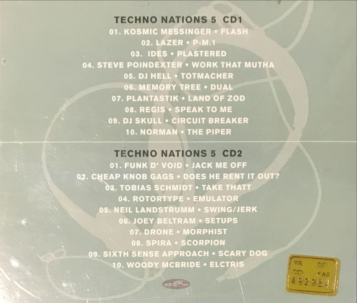 Techno Nations 5 2CD - Görsel 2