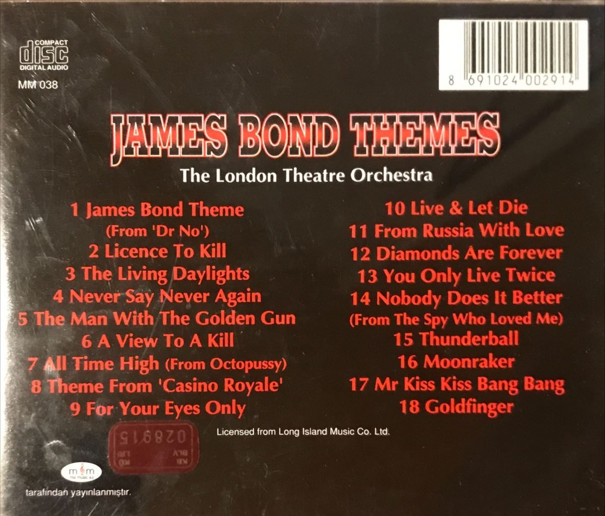 The London Theatre Orchestra – James Bond Themes CD - Görsel 2