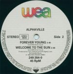 Alphaville – Forever Young (Special Dance Version) 12'' Maxi Single Plak - Görsel 4