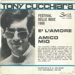 Tony Cucchiara – E' L'amore 45lik Plak - Görsel 3