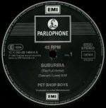 Pet Shop Boys – Suburbia 12'' Maxi Single Plak - Görsel 3