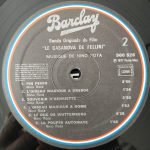 Nino Rota – (Bande Originale Du Film) Le Casanova De Federico Fellini LP Plak - Görsel 4