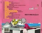 Richard X – Back To Mine CD - Görsel 3