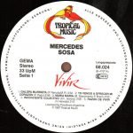 Mercedes Sosa – Vivir LP Plak - Görsel 2