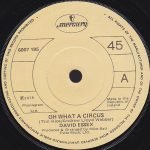 David Essex – Oh What A Circus 45lik Plak