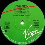 Paula Abdul – Straight Up 12'' Maxi Single Plak - Görsel 3