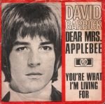 David Garrick – Dear Mrs. Applebee 45lik Plak