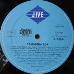 Samantha Fox – Samantha Fox LP Plak - Görsel 3