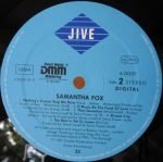 Samantha Fox – Samantha Fox LP Plak - Görsel 4