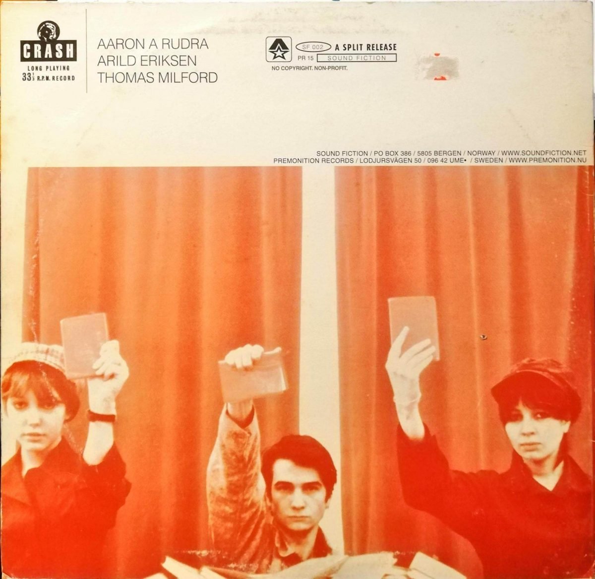Crash – Young Boy I Can Help You Through Your Exams LP Plak 10 inch - Görsel 2
