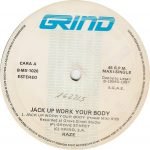 Raze – Jack Up Work Your Body 12'' Maxi Single Plak - Görsel 2