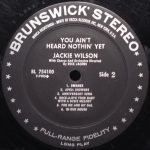 Jackie Wilson – You Ain't Heard Nothin Yet LP Plak - Görsel 3