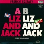 French Ecstasy – Liz And Jack (Push It) (UK Remix) 12'' Maxi Single Plak - Görsel 2