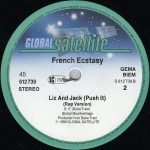 French Ecstasy – Liz And Jack (Push It) (UK Remix) 12'' Maxi Single Plak - Görsel 4