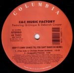 C&C Music Factory – Keep It Comin' (Dance Till You Can't Dance No More!) 12'' Maxi Single Plak - Görsel 4